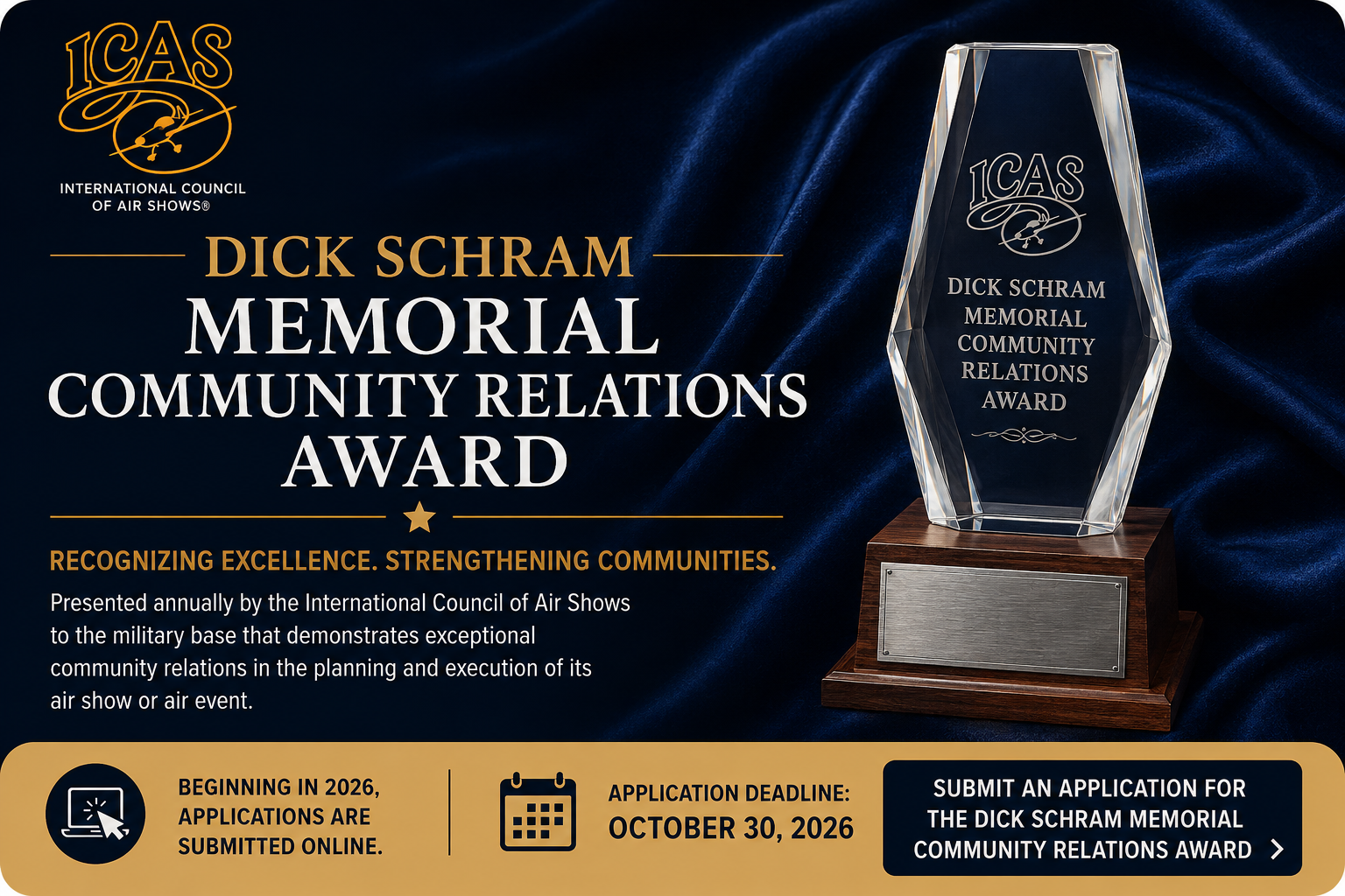Dick Schram Memorial Community Relations Award